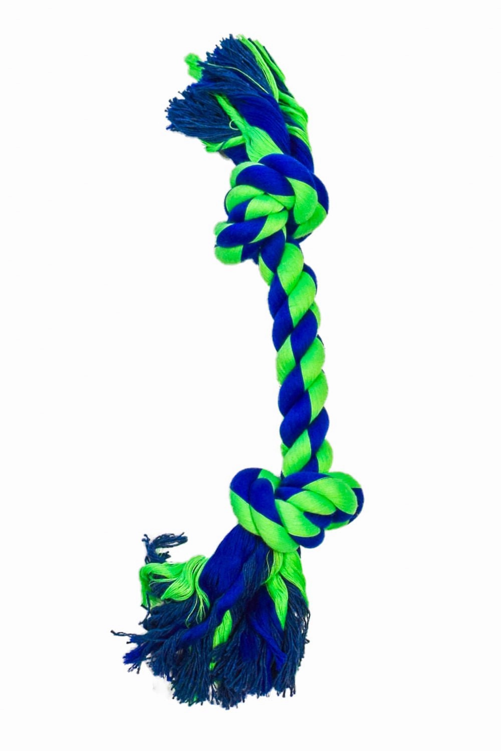 2 Knot Rope Dog Bone Tug Toy