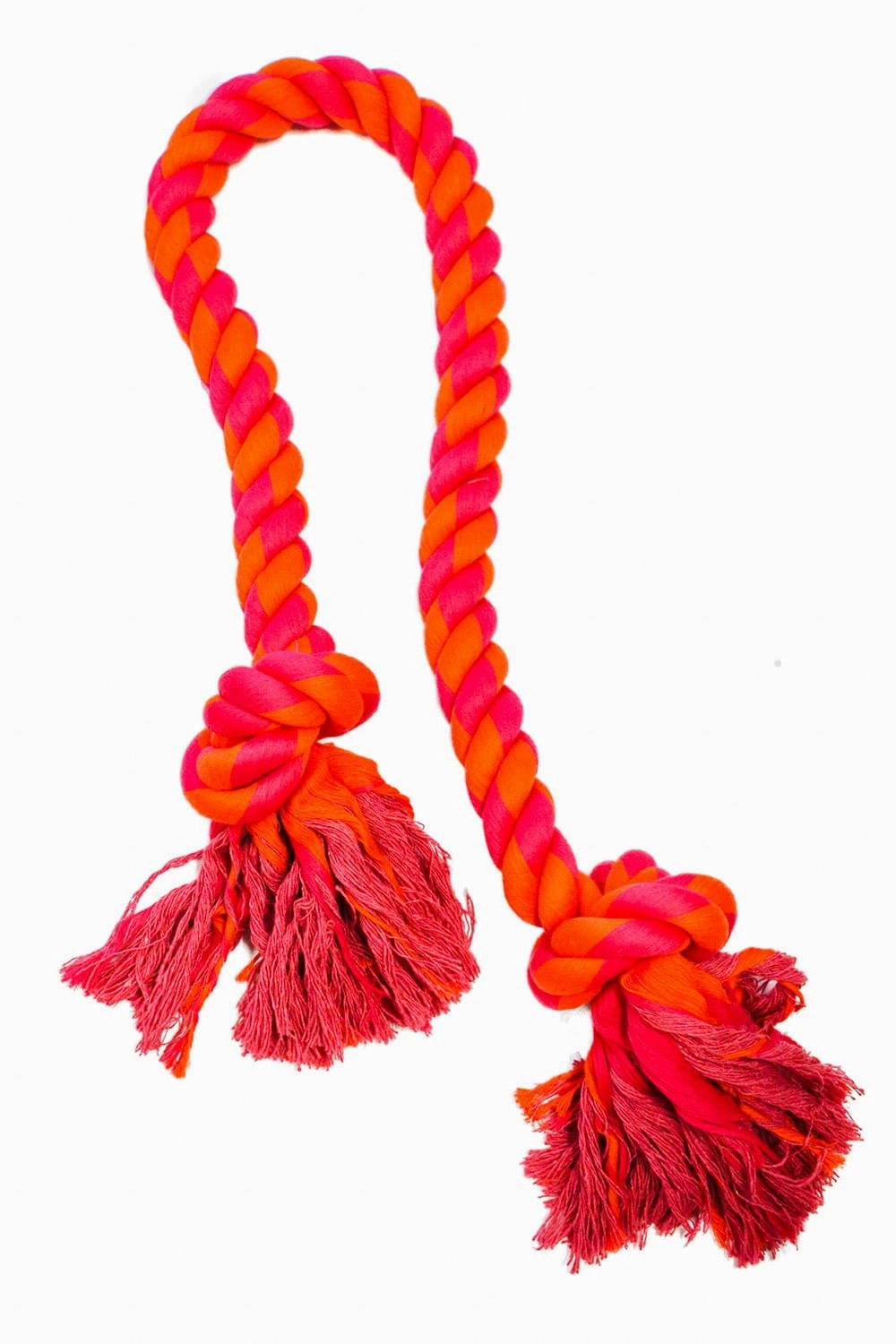 2 Knot Rope Dog Bone Tug Toy
