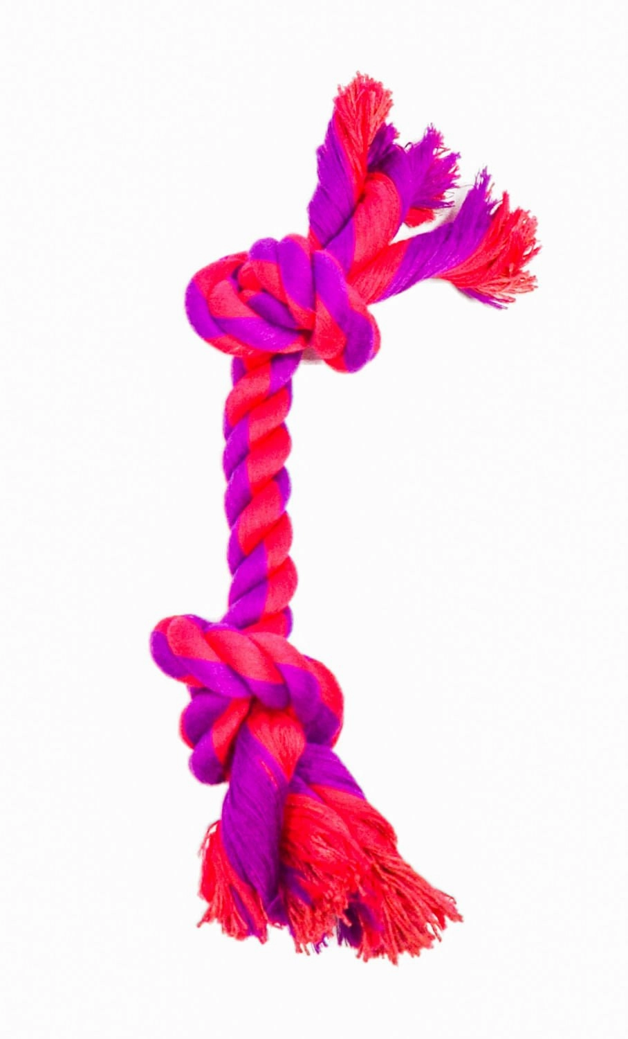 2 Knot Rope Dog Bone Tug Toy