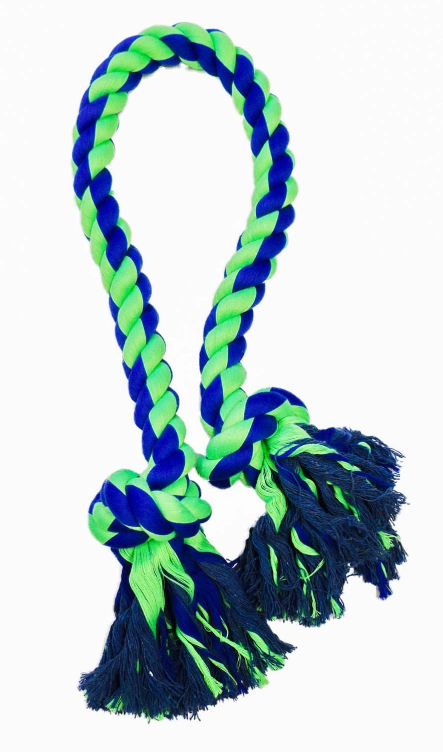 2 Knot Rope Dog Bone Tug Toy