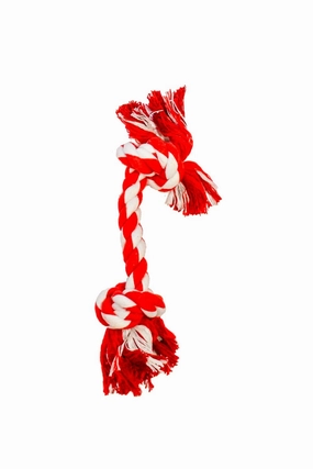 2 Knot Rope Dog Bone Tug Toy