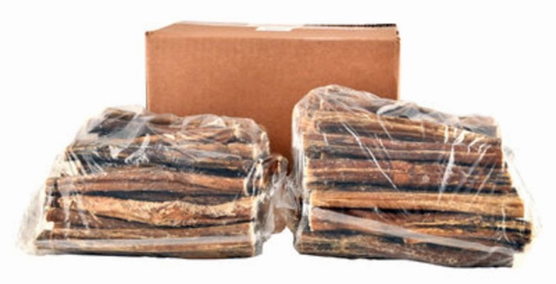 6" Bully Sticks for Dogs by QT Dog