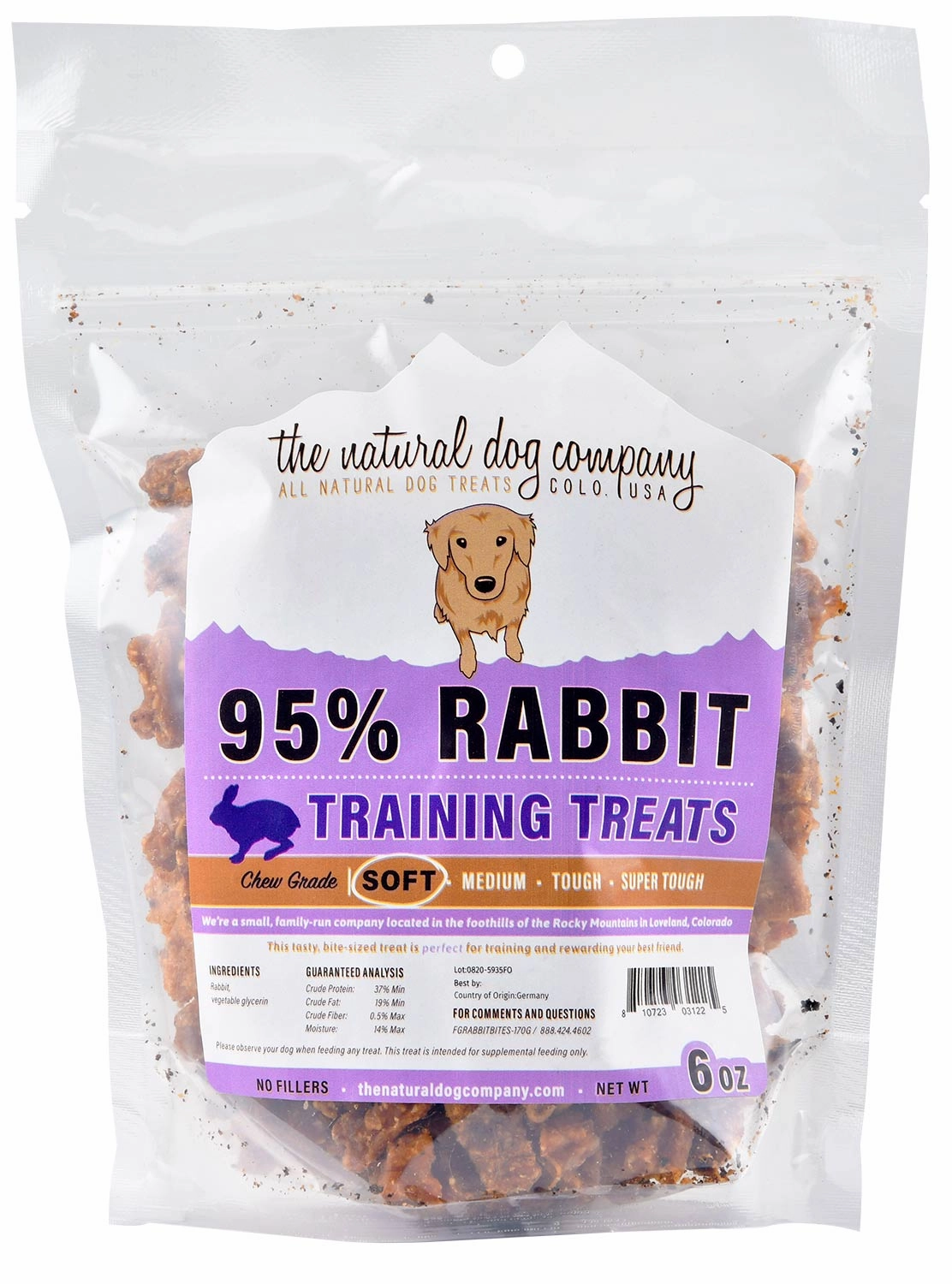 95% Meat Training Treats, 6 oz
