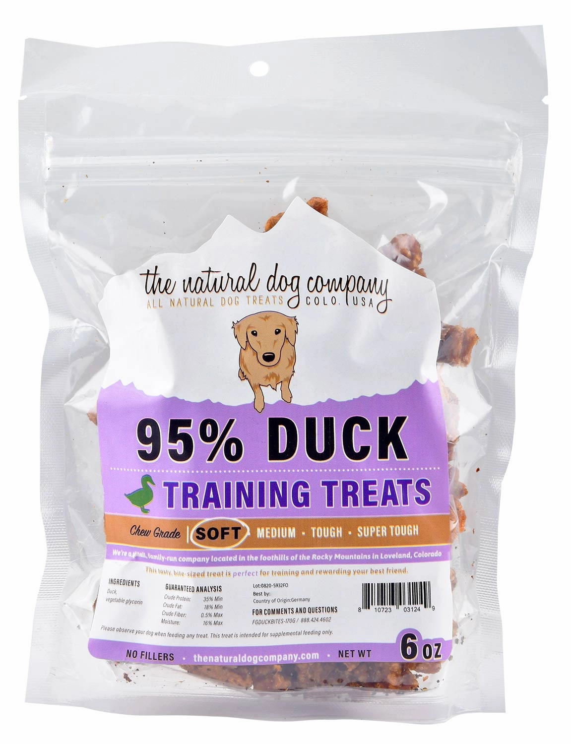 95% Meat Training Treats, 6 oz