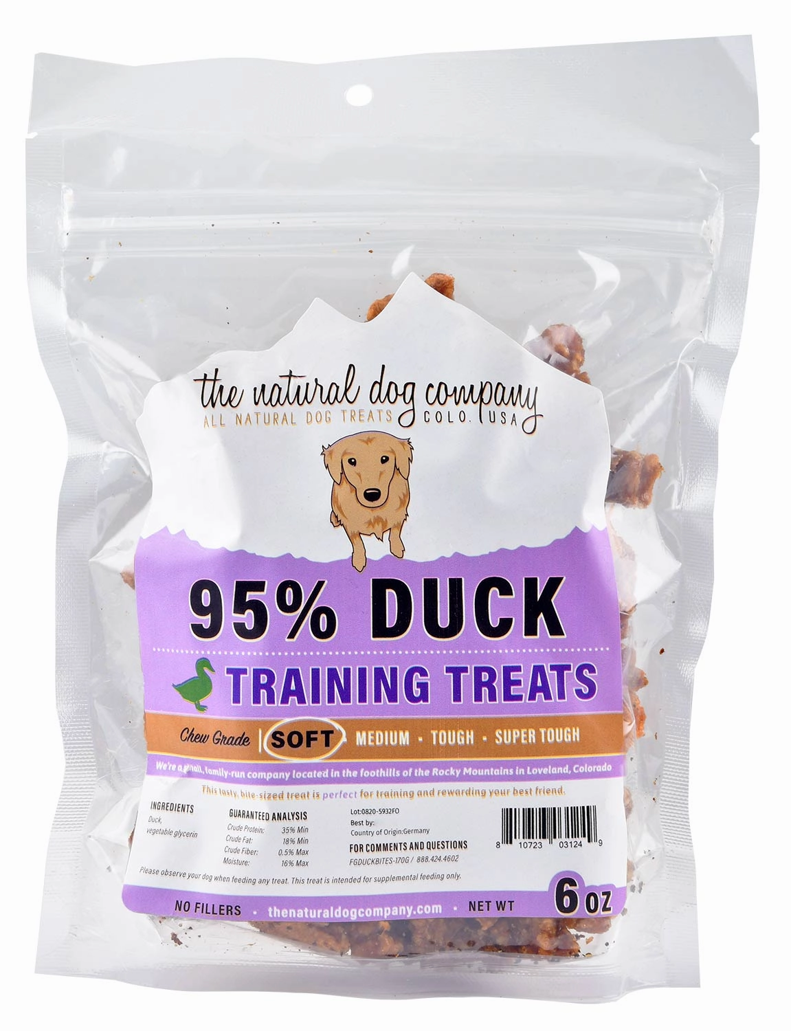 95% Meat Training Treats, 6 oz