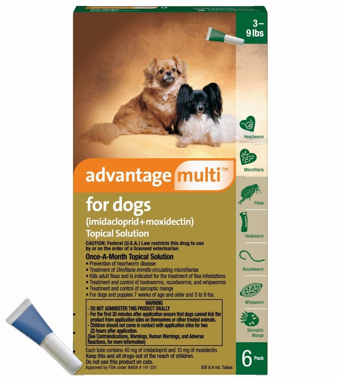 Advantage Multi for Dogs (imidacloprid   moxidectin) Topical Solution