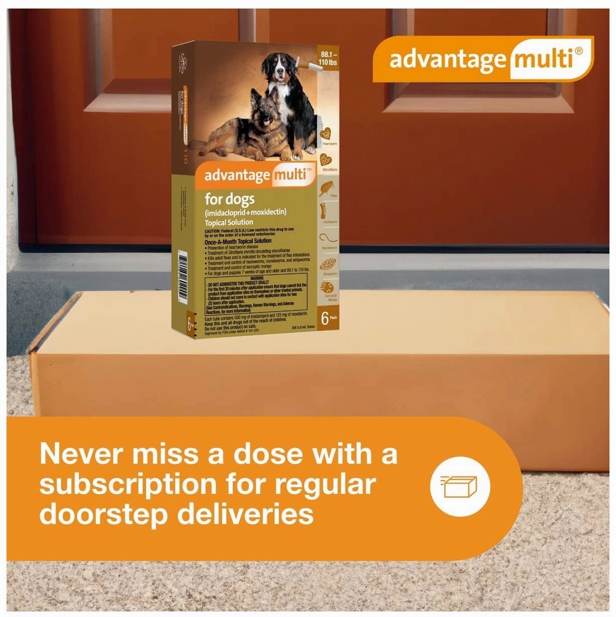 Advantage Multi for Dogs (imidacloprid   moxidectin) Topical Solution
