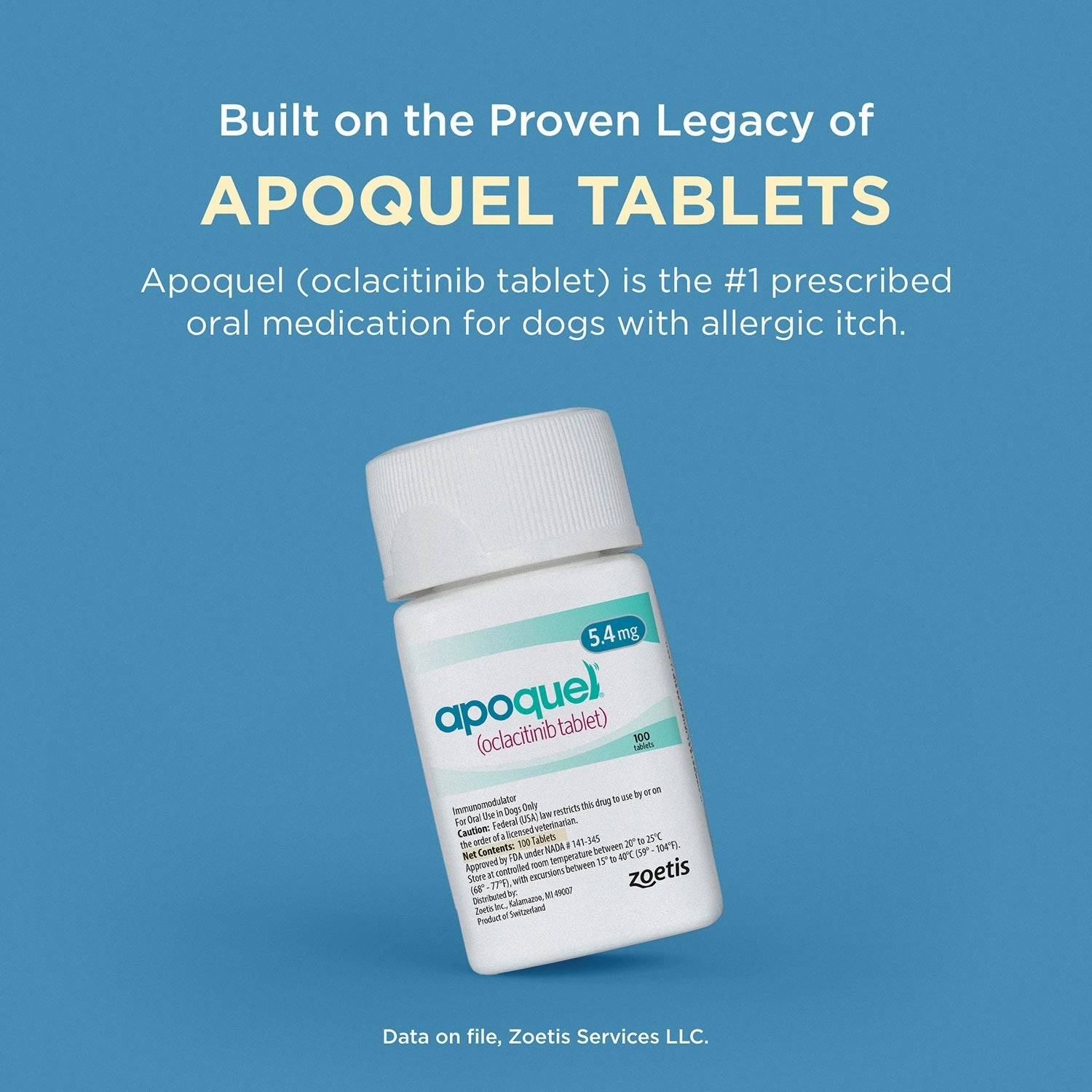 Apoquel (oclacitinib) Chewable Tablet for Dogs