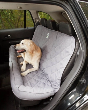 Back Seat Protector with Headrest for Dogs