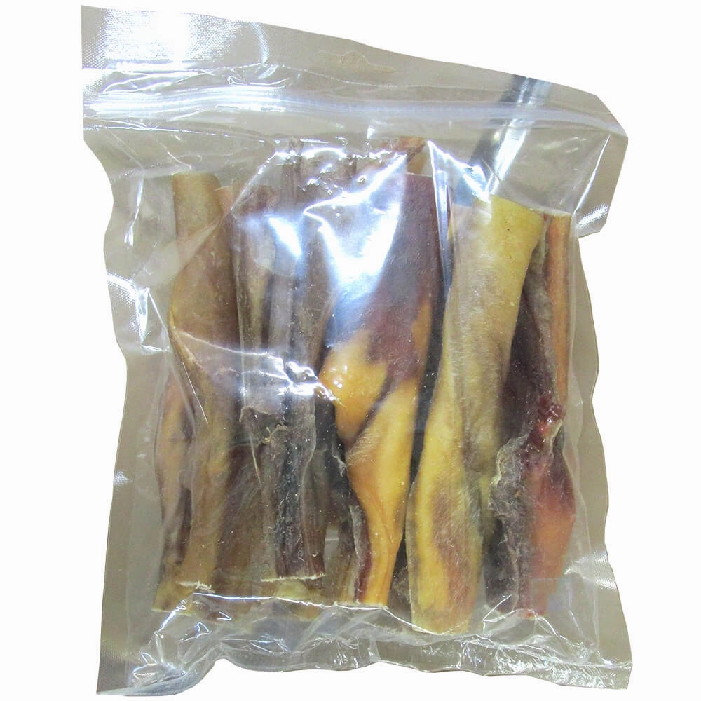 Beef Bully Dog Chews, 1 lb ?C All Natural Long-Lasting Rawhide Chews