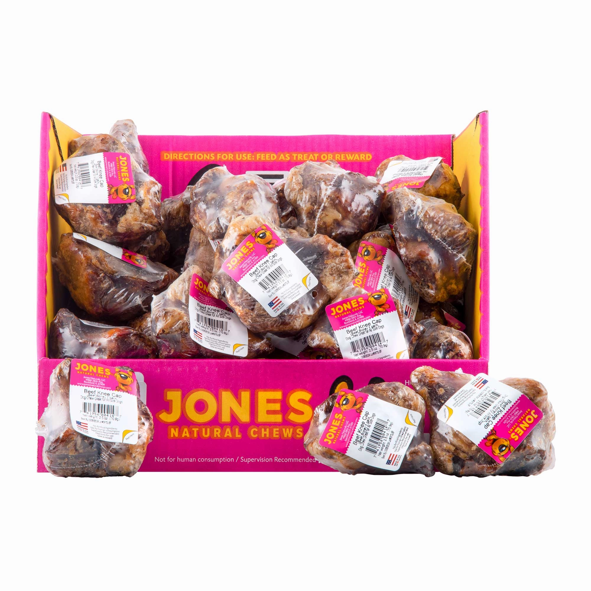 Beef Knee Caps Dog Chew Treats