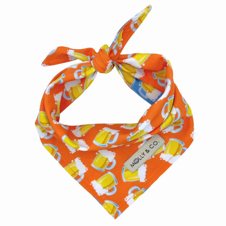 Beers - Reversible Dog Bandana