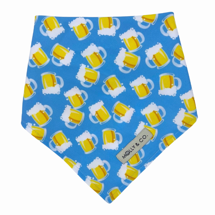 Beers - Reversible Dog Bandana