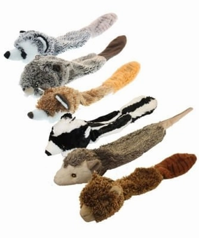 Bouncy Burrow Buddies and Babies Squeaker Dog Toys