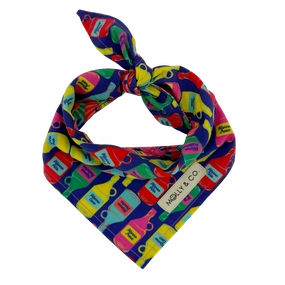 Caf?? con Pitorro - Reversible Dog Bandana