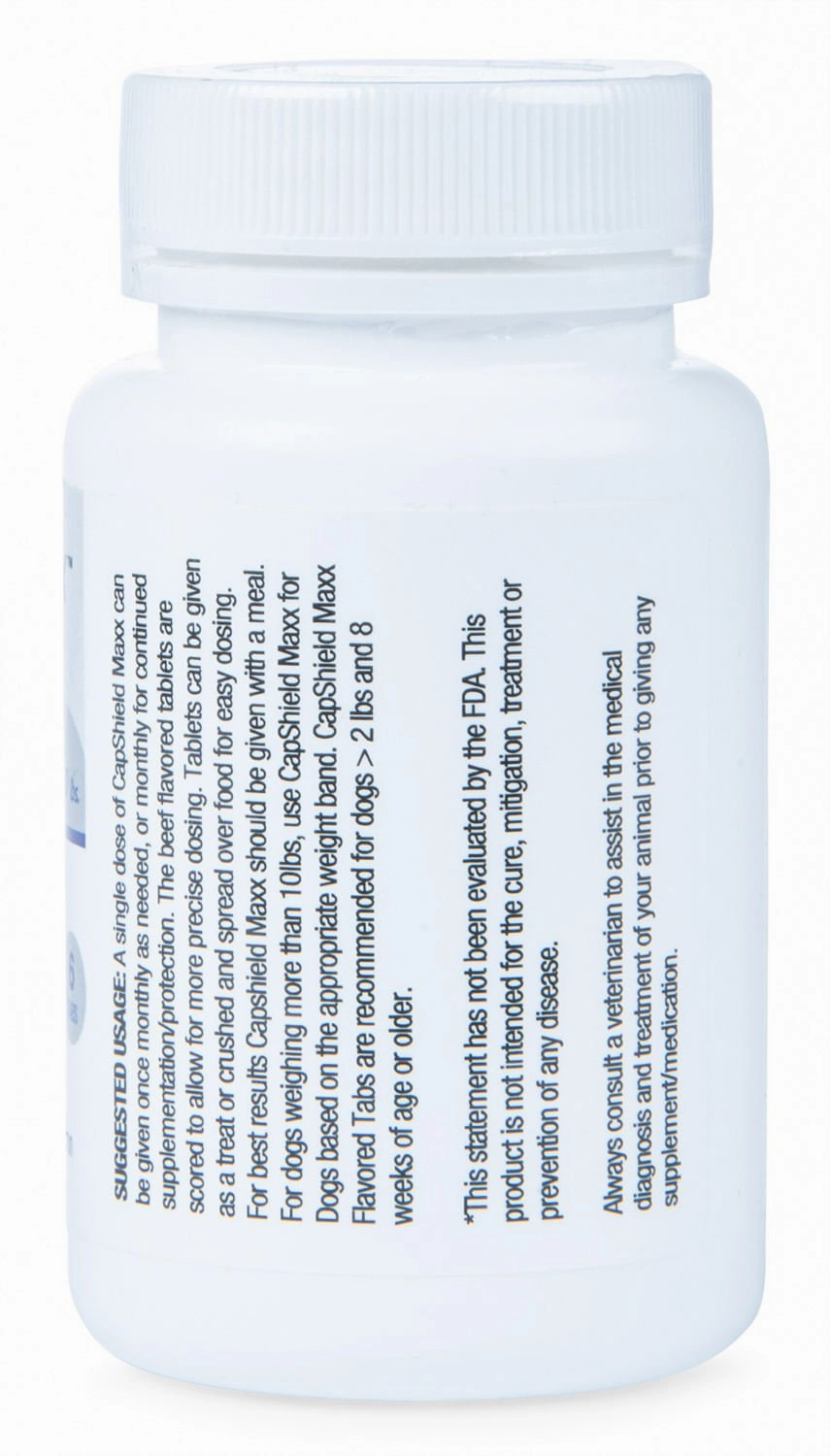 CapShield Maxx Flavored Tabs for Dogs
