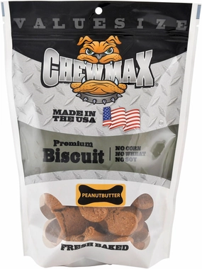 Chewmax Peanut Butter Premium Biscuits, 4"L
