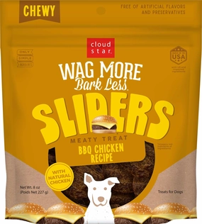 Cloud Star Wag More Bark Less Sliders Dog Treats, 8 oz