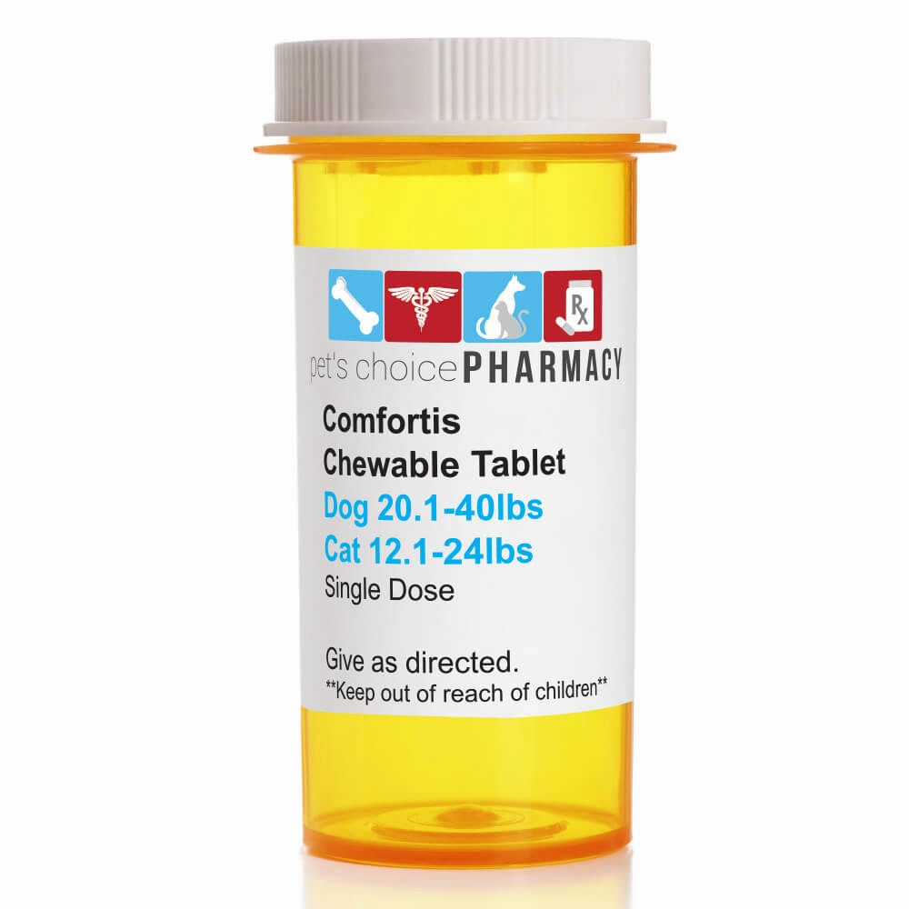 Comfortis (spinosad) Chewable Flea Tablets for Dogs & Cats