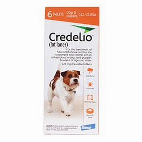 Credelio (lotilaner) Flea & Tick Chewable Tablets for Dogs
