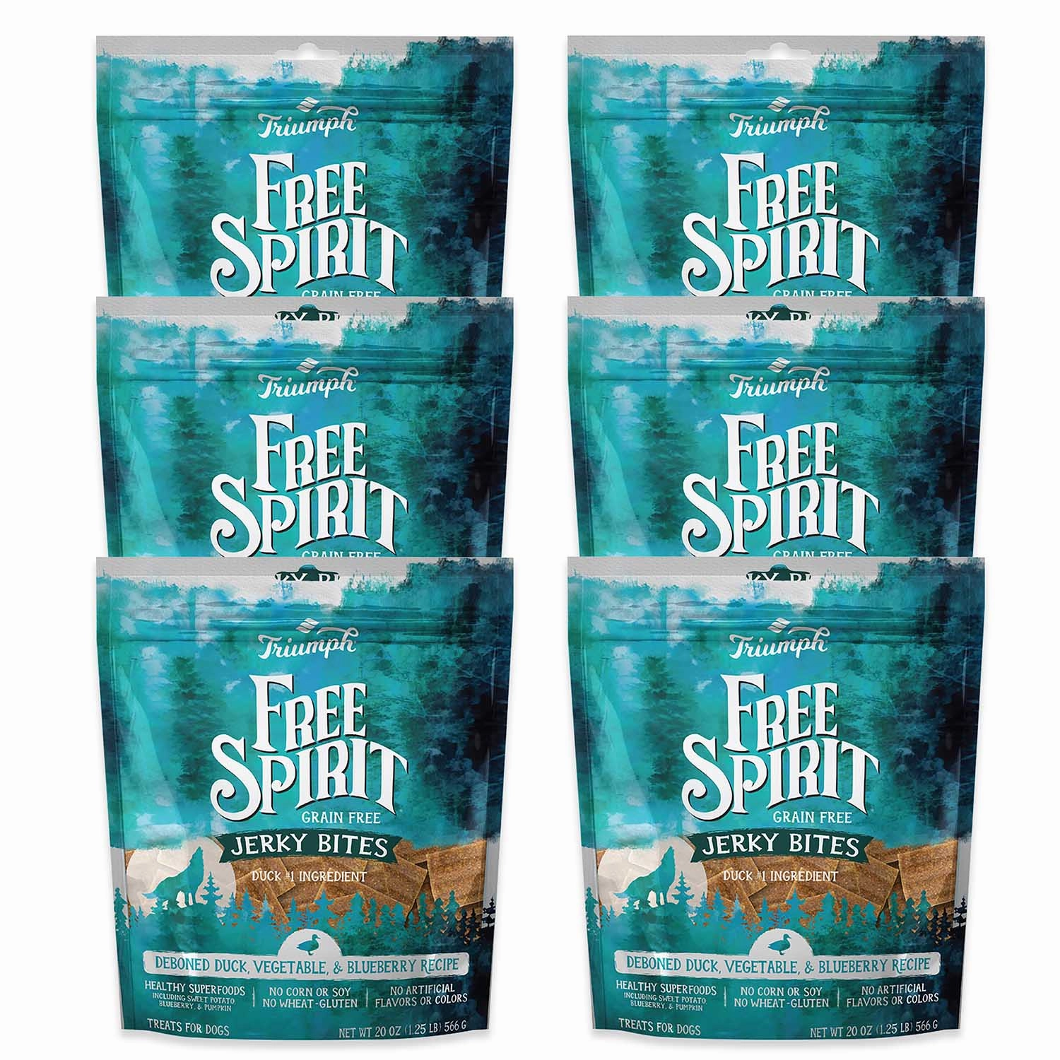 Free Spirit Deboned Jerky Bites, 20 oz