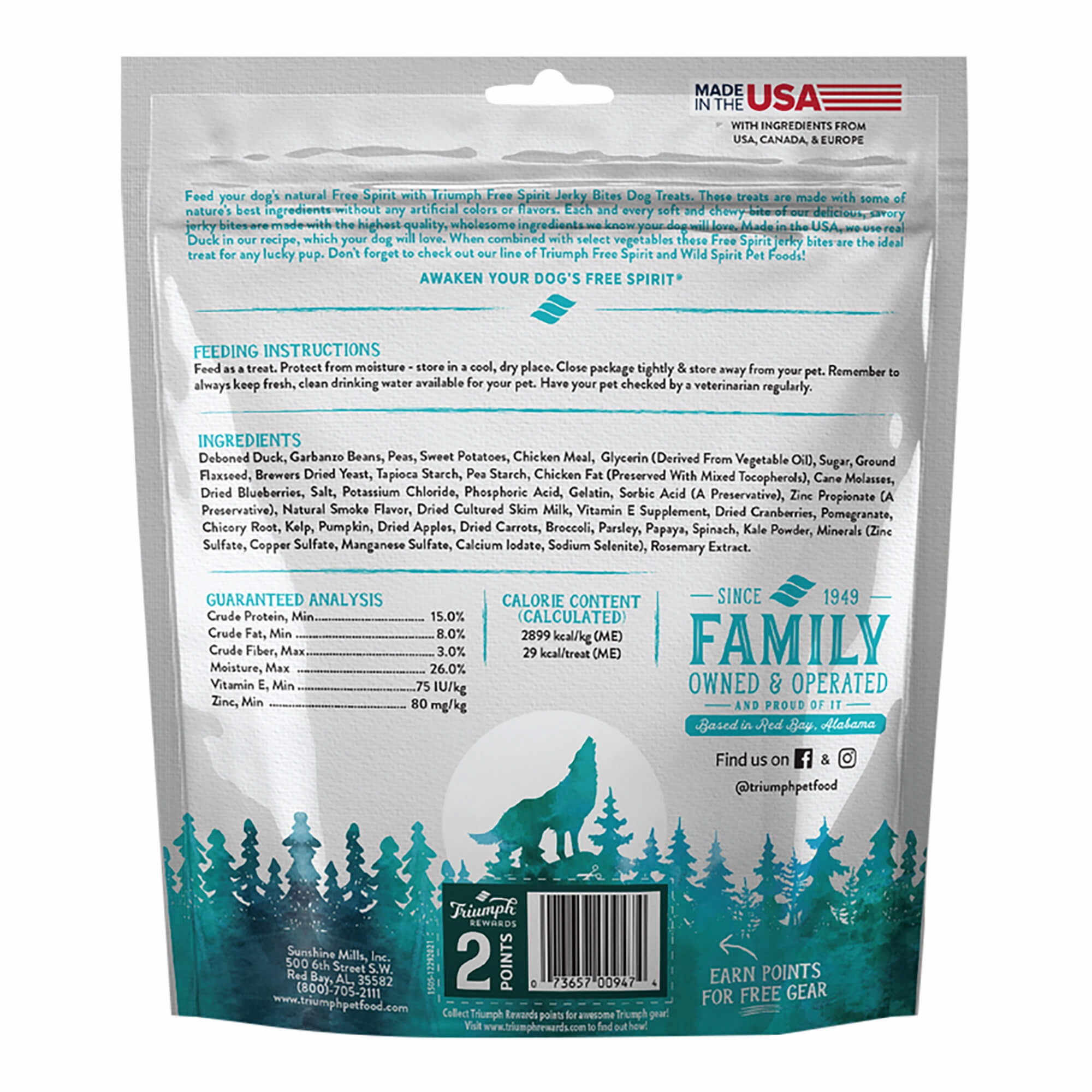 Free Spirit Deboned Jerky Bites, 20 oz