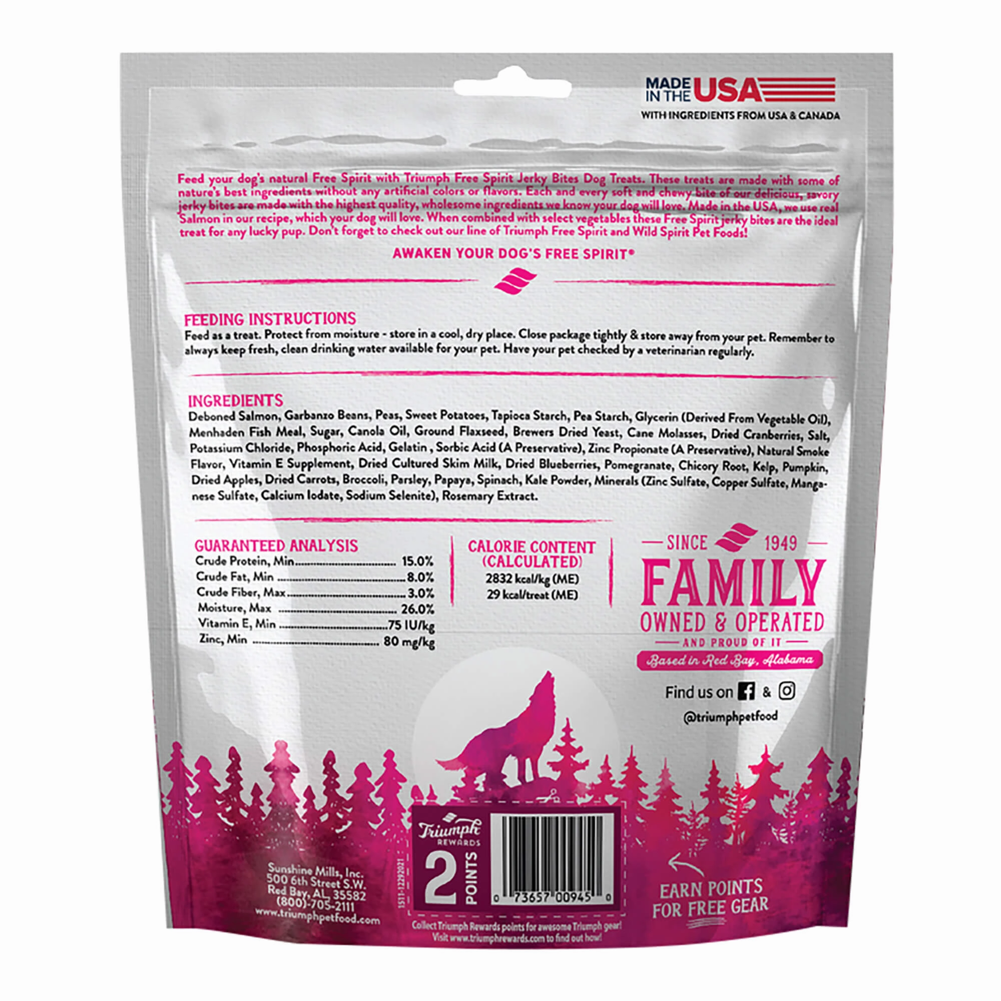 Free Spirit Deboned Jerky Bites, 20 oz