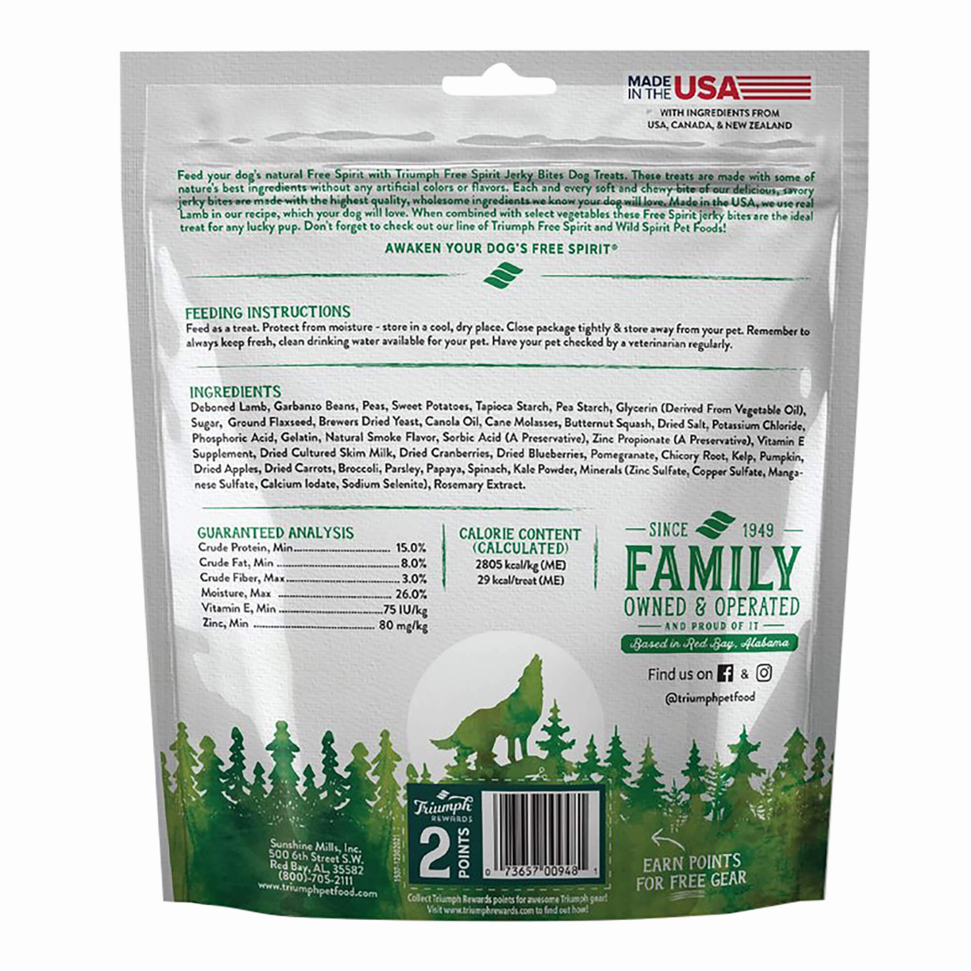 Free Spirit Deboned Jerky Bites, 20 oz