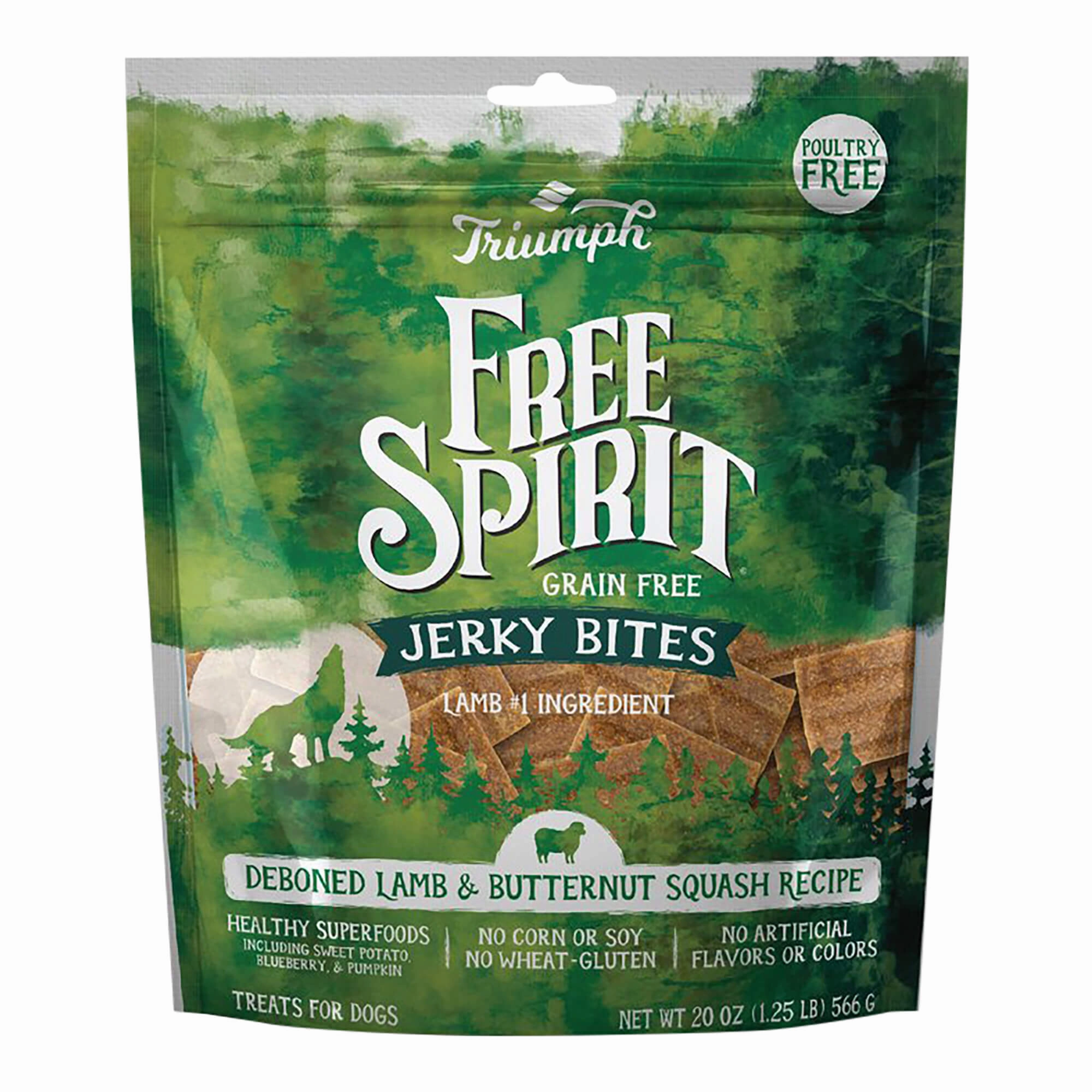 Free Spirit Deboned Jerky Bites, 20 oz