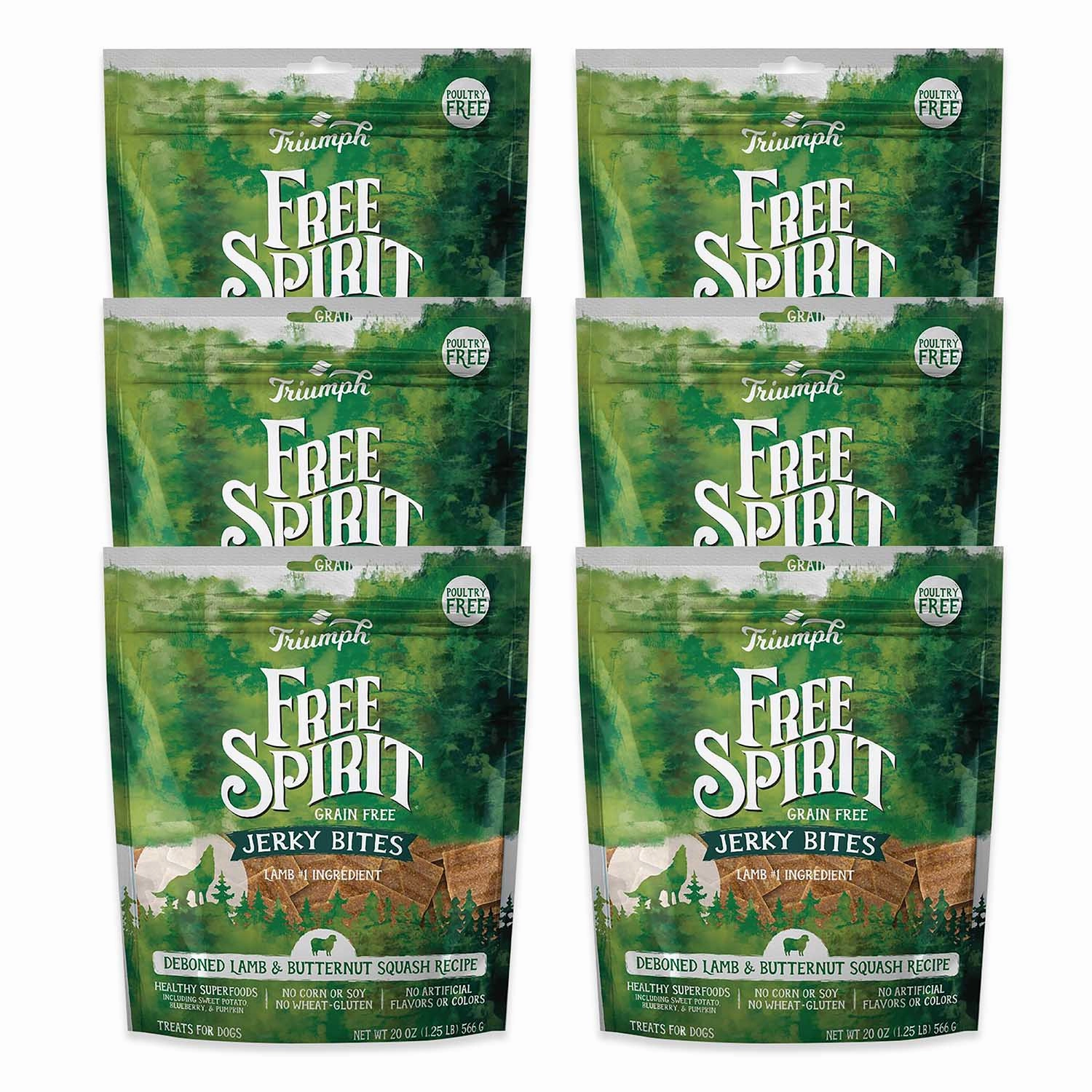 Free Spirit Deboned Jerky Bites, 20 oz