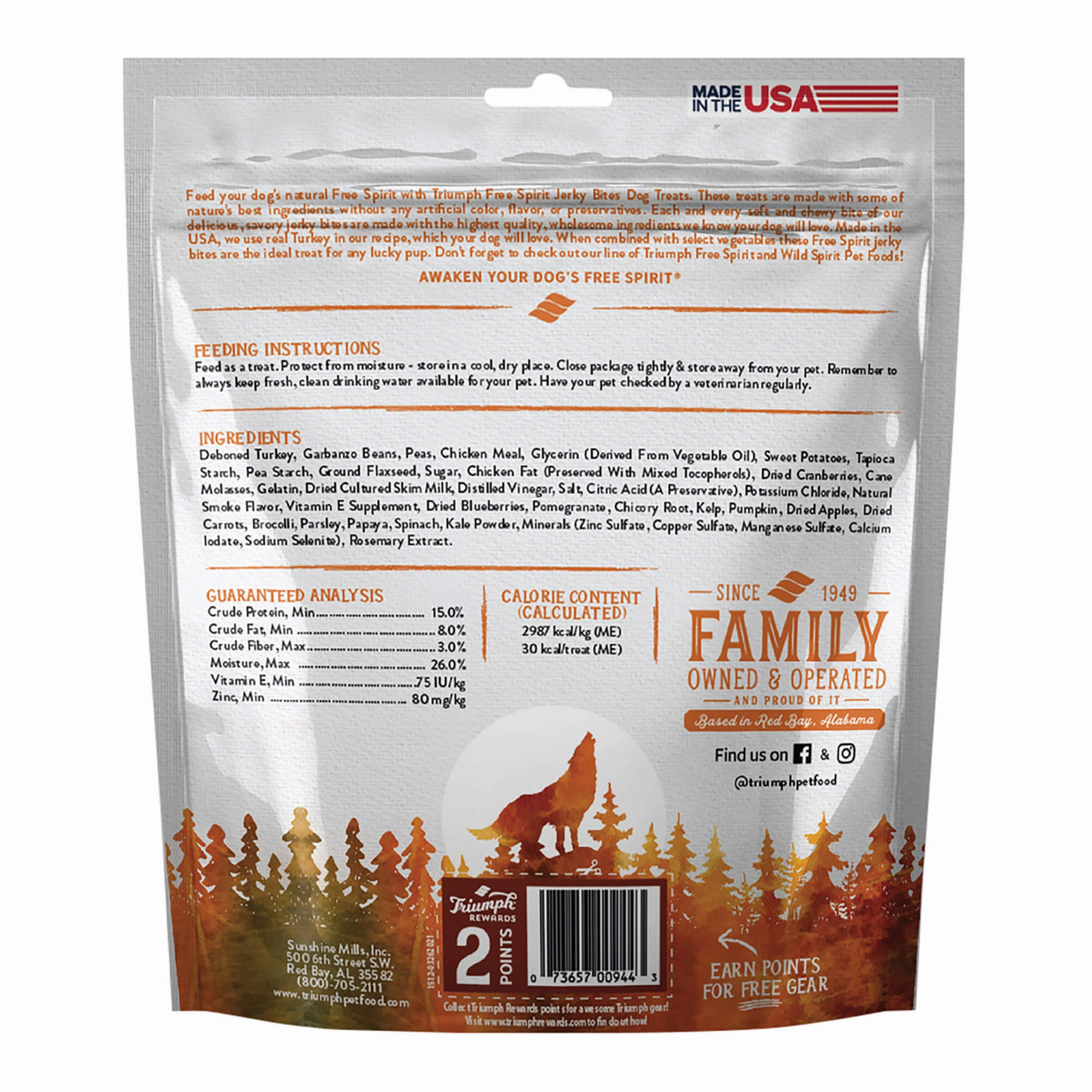 Free Spirit Deboned Jerky Bites, 20 oz