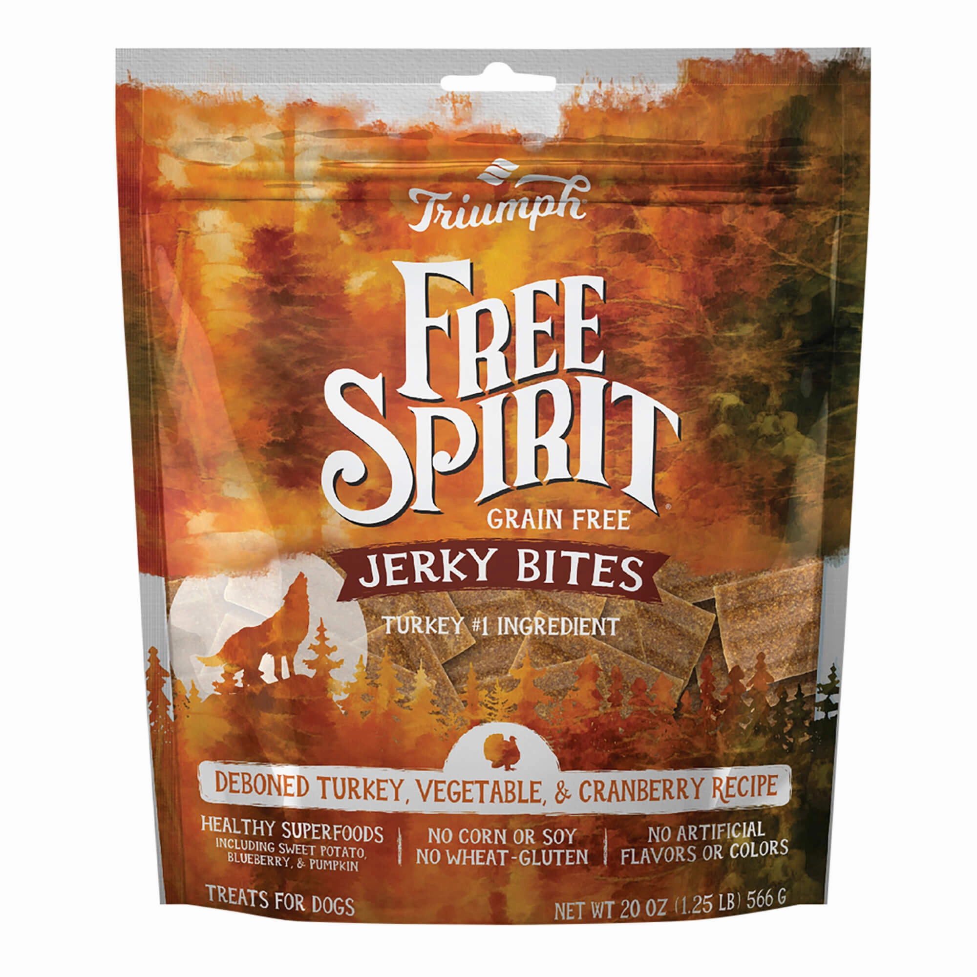 Free Spirit Deboned Jerky Bites, 20 oz