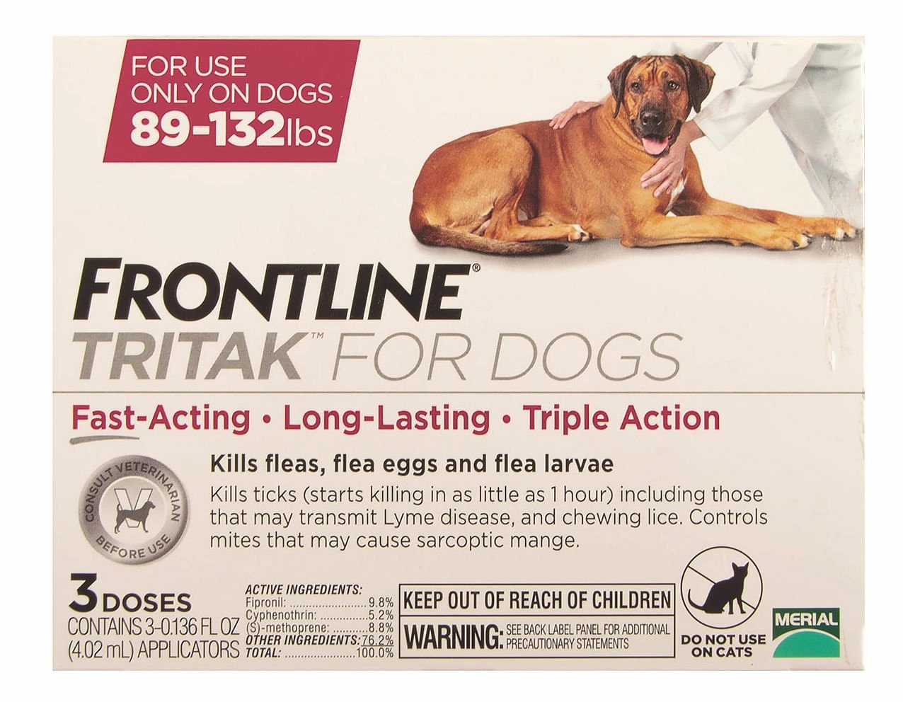 Frontline Tritak Dog/Puppy, 3 Month
