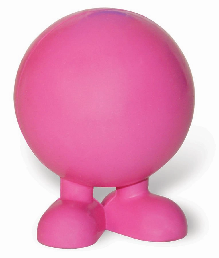Good Cuz / Bad Cuz Rubber Squeaker Ball Dog Toy