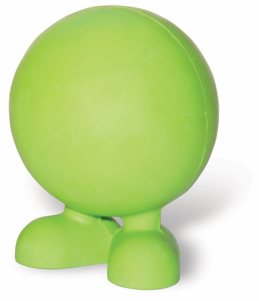 Good Cuz / Bad Cuz Rubber Squeaker Ball Dog Toy