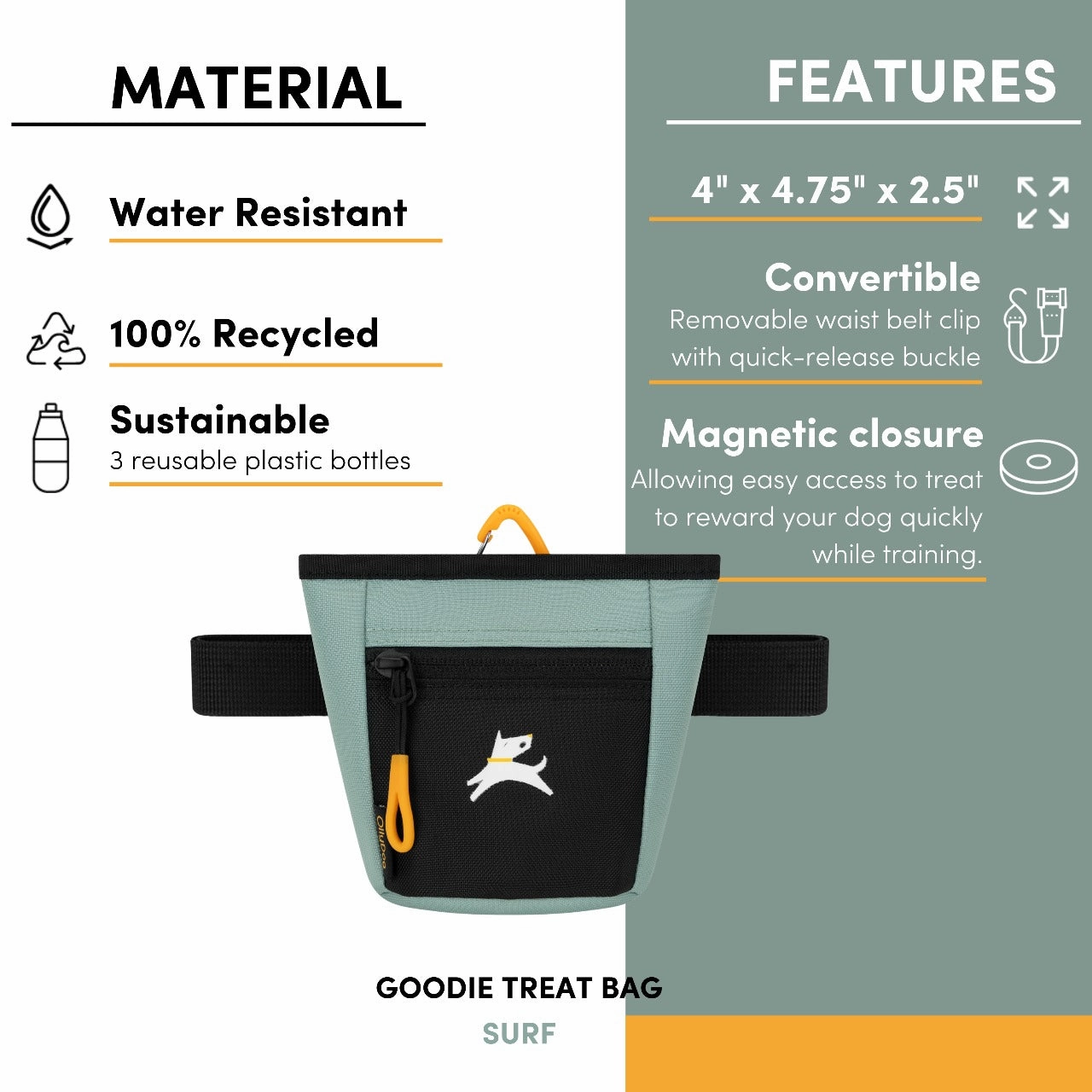 Goodie Treat Bag | Dog Treat Pouch