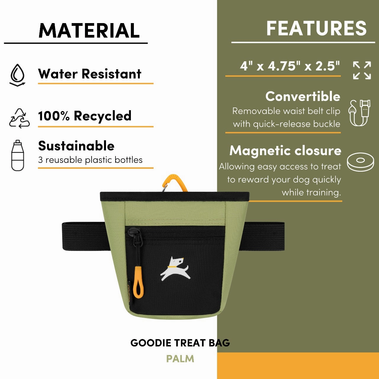 Goodie Treat Bag | Dog Treat Pouch