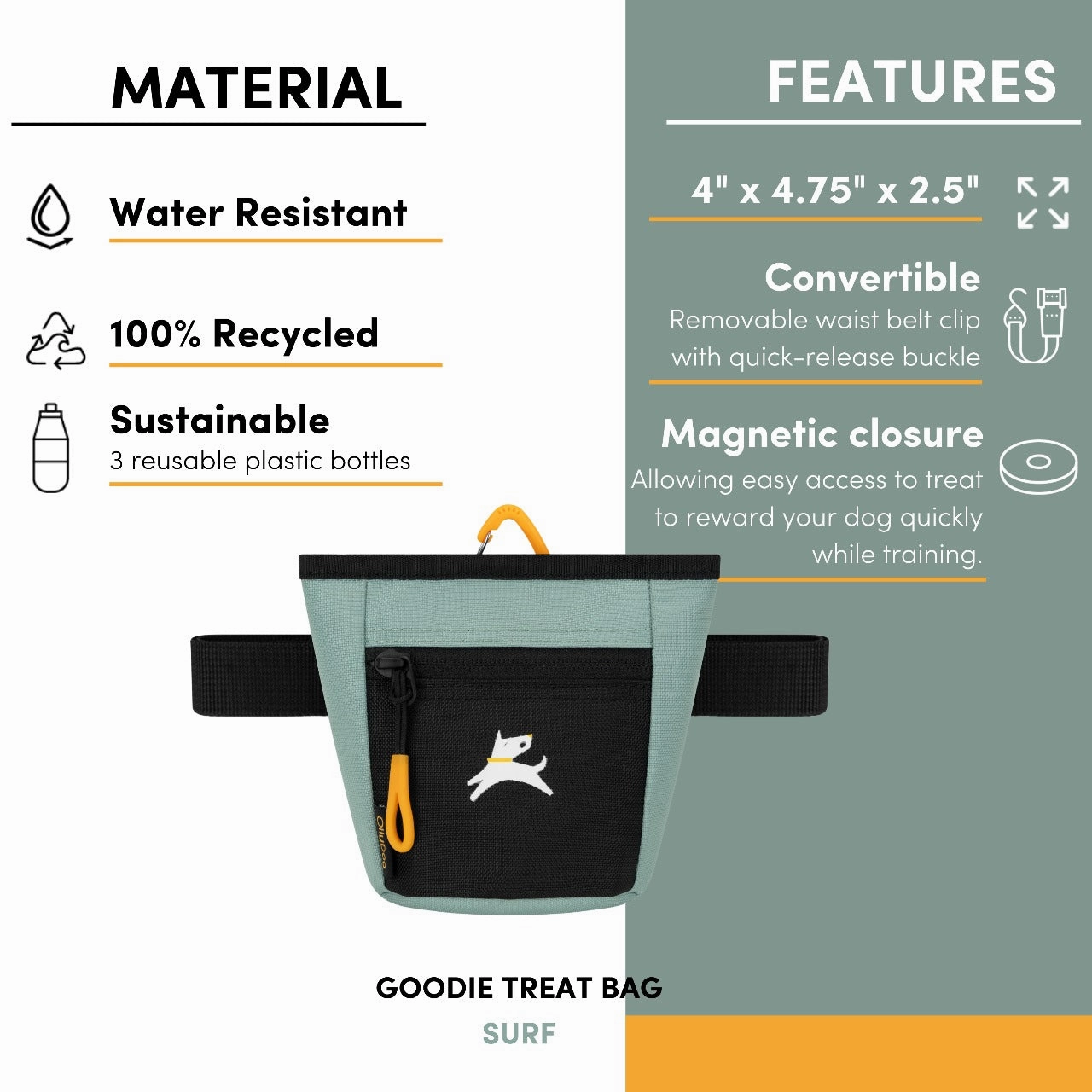 Goodie Treat Bag | Dog Treat Pouch