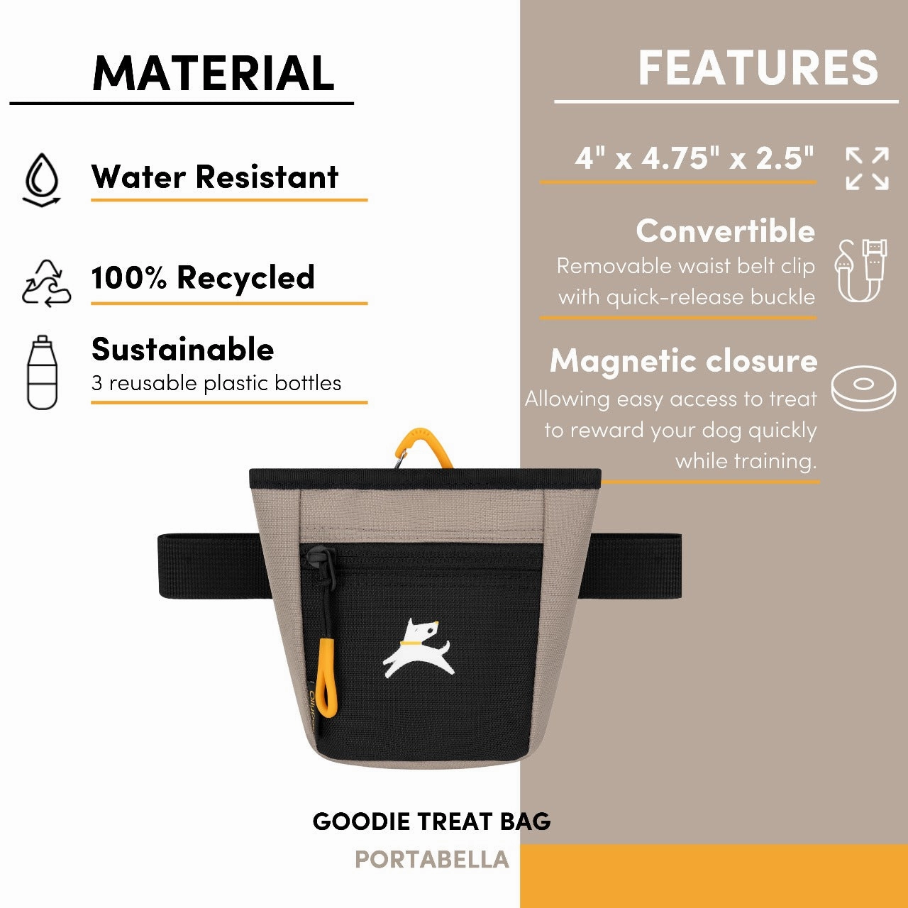 Goodie Treat Bag | Dog Treat Pouch