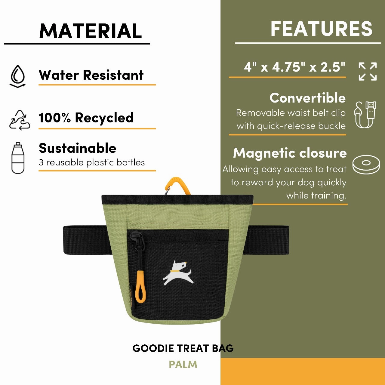 Goodie Treat Bag | Dog Treat Pouch