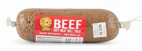 Happy Howie's Gourmet Meat Roll for Dogs, Beef