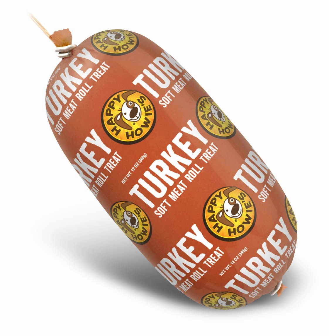 Happy Howie's Gourmet Meat Roll for Dogs, Turkey
