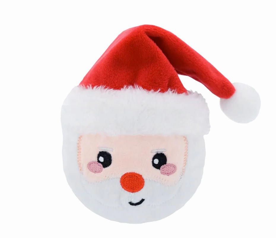 Happy Woofmas 2-in-1 Super Ball Dog Toy