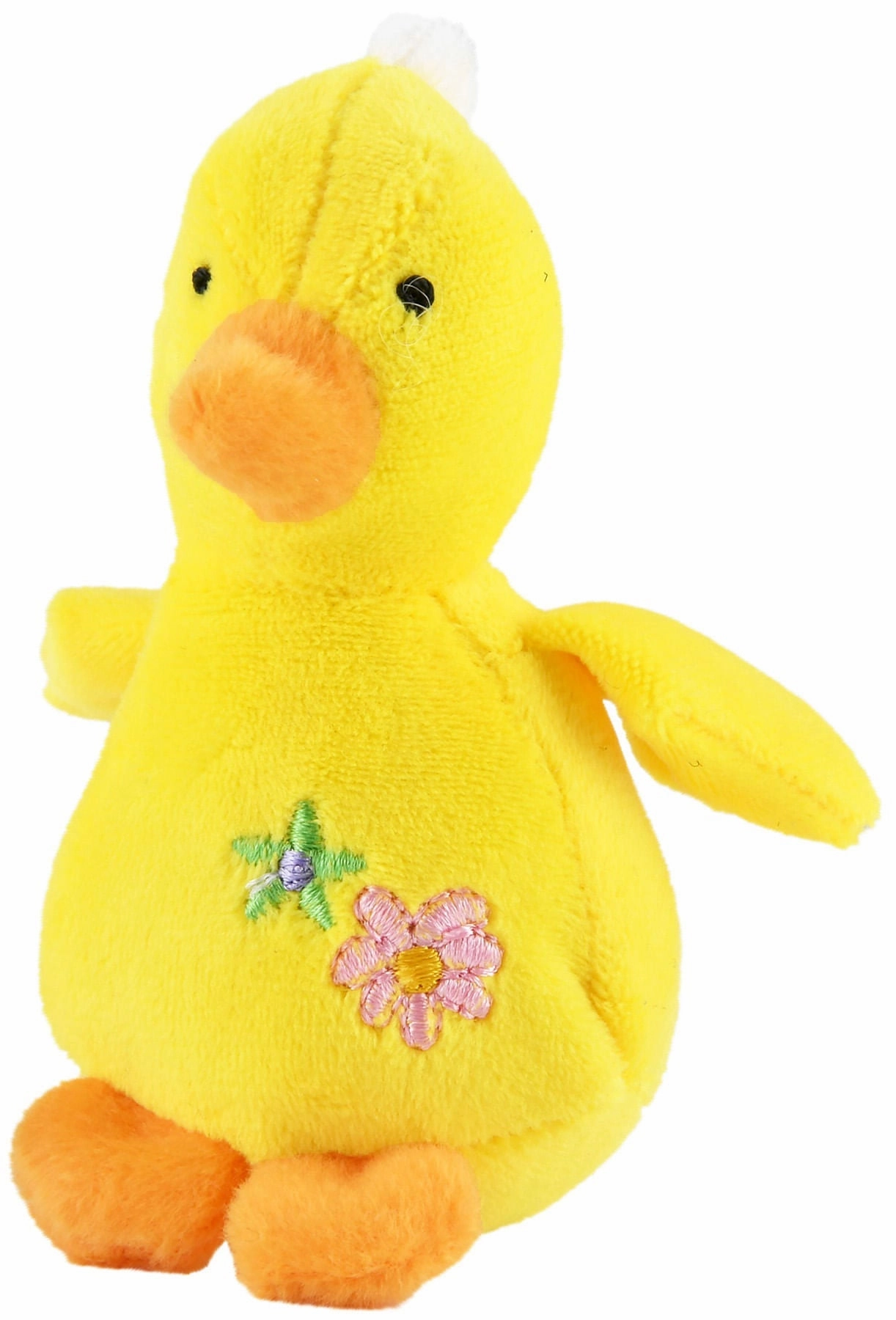 Jeffers 4" Baby Duck Plush Squeaker Dog Toys