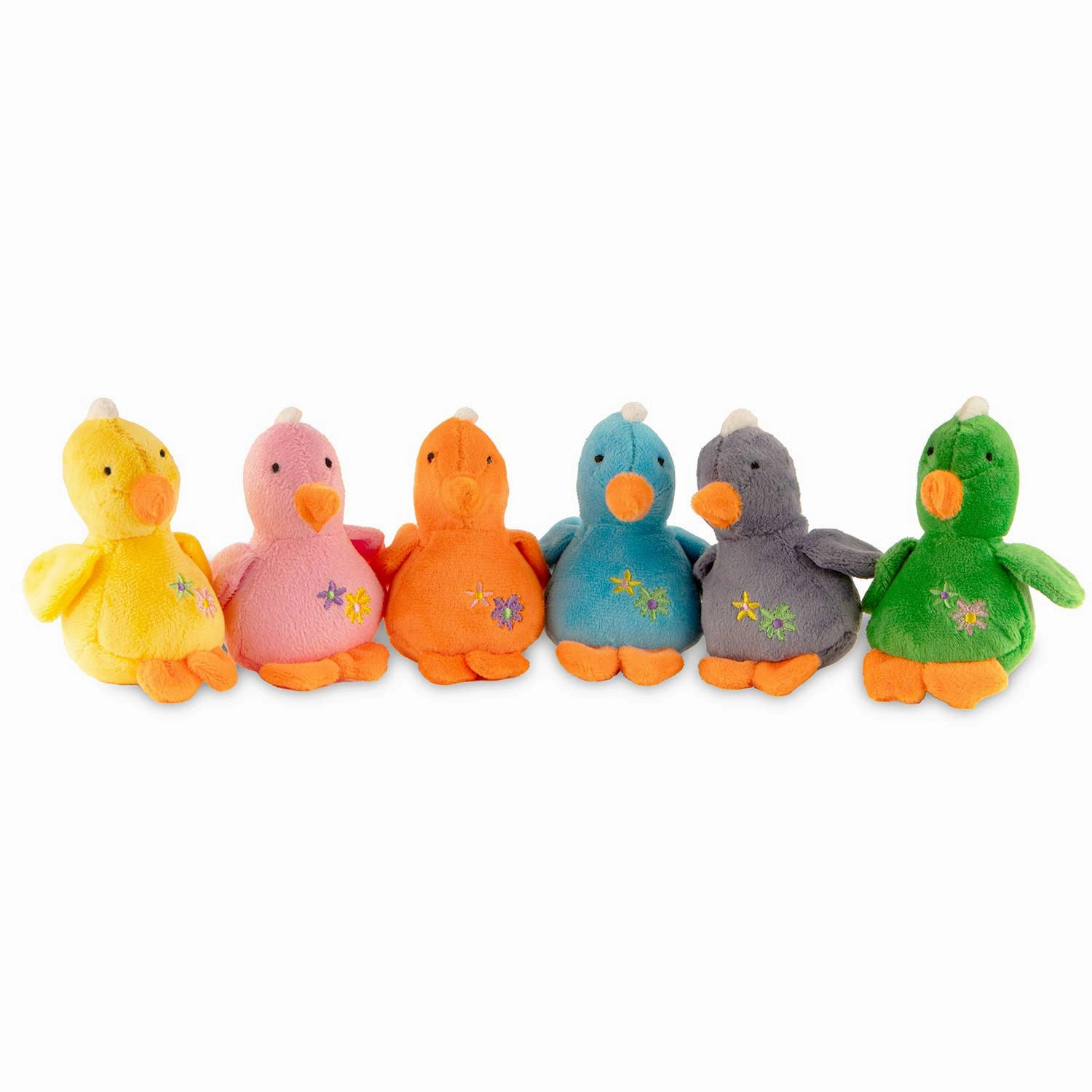 Jeffers 4" Baby Duck Plush Squeaker Dog Toys