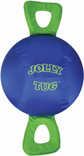 Jolly Tug Inflatable Ball with 2 Handles - Horse Toy
