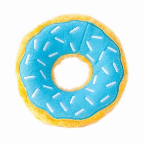 Jumbo Donutz Plush, Blueberry, 10.5"