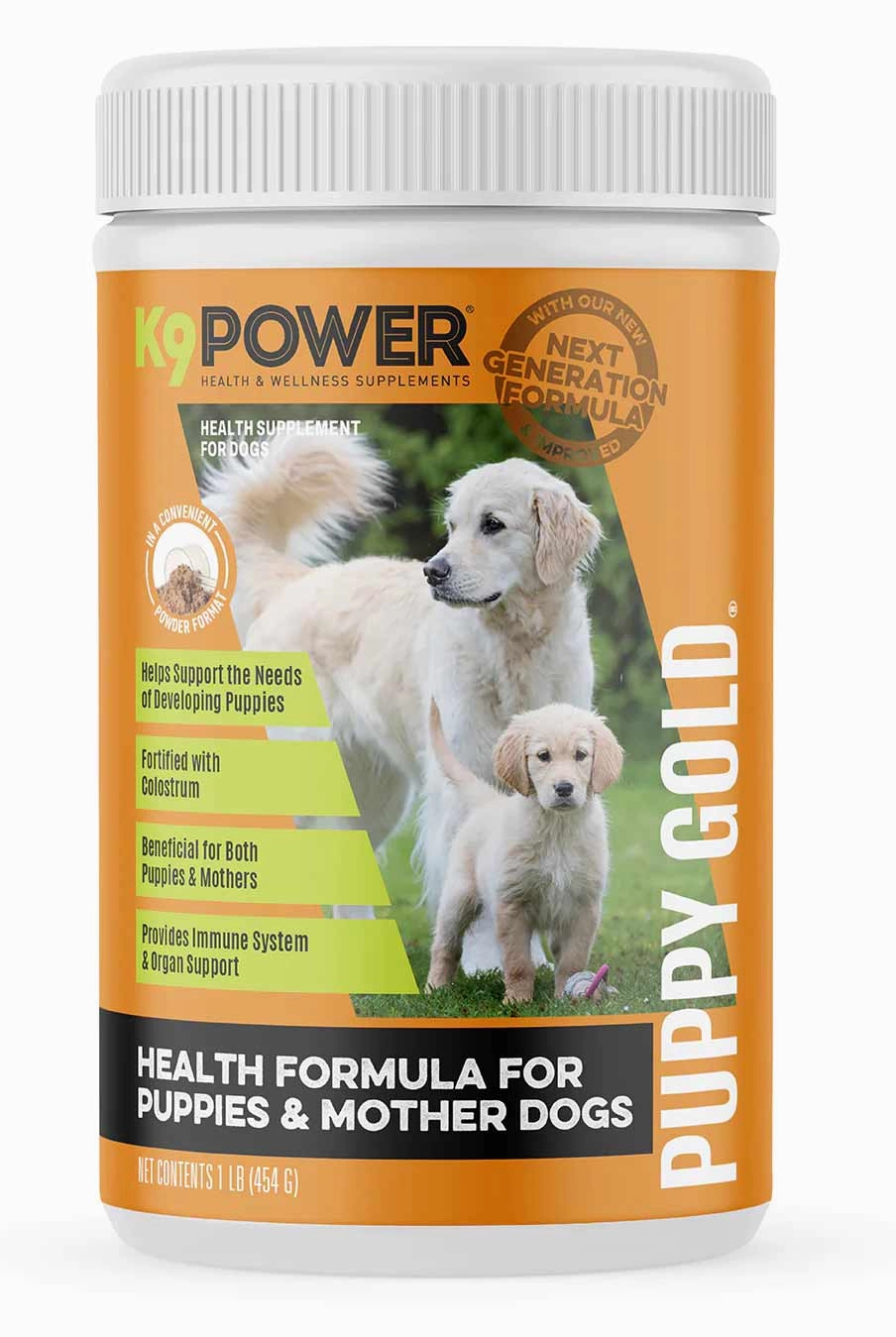 K9 Power Puppy Gold Health Formula for Puppies & Mother Dogs