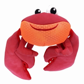 KONG Shakers Shimmy Crab Squeaker & Crackle Dog Toy