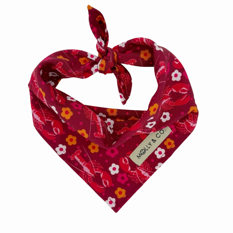 Lady Lobster - Dog Bandana